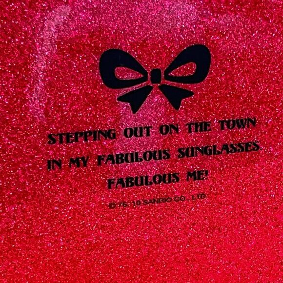 Sanrio Hello Kitty Red Glitter "Fabulous Me" Photo Album 72 Sleeves US Seller - Picture 6 of 7